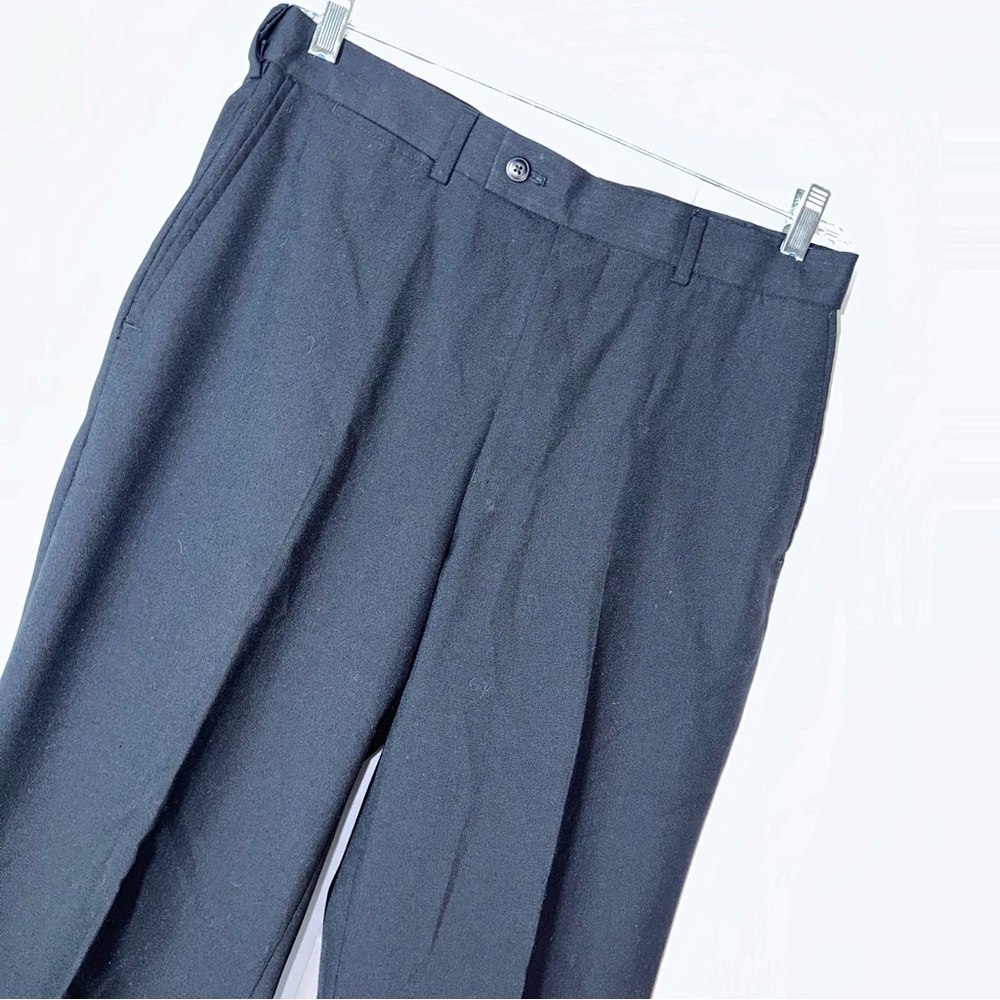 Louis Raphael Rosso Wool Blend Dress Pants Slacks Trousers 32x30 Preppy *Read*